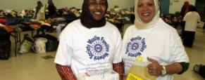 Muslim Society Organizes Clothing and Food Donations