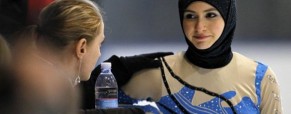 Zahra Lari, the ‘Ice Princess’ in the hijab