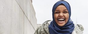 American Eagle Debuted a Denim Hijab and a Somali Refugee to Model It